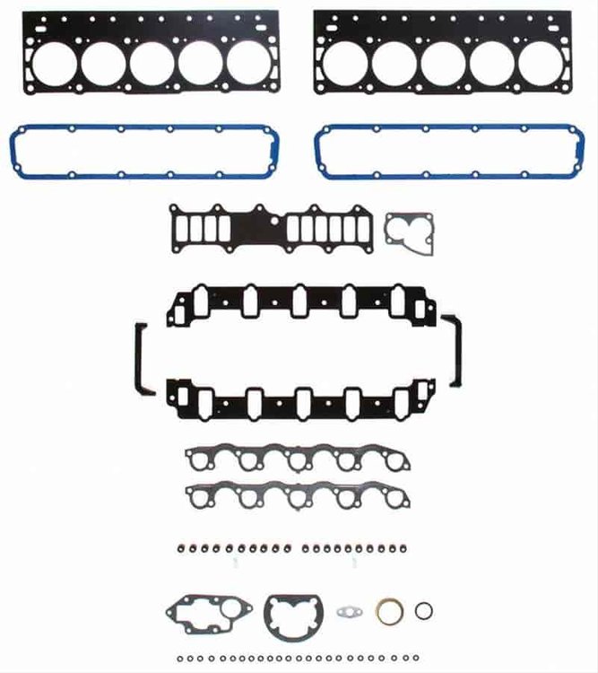 HEAD SET 2003-1994 DT L/D V10 488CI 8.0L OHV 20 Valve