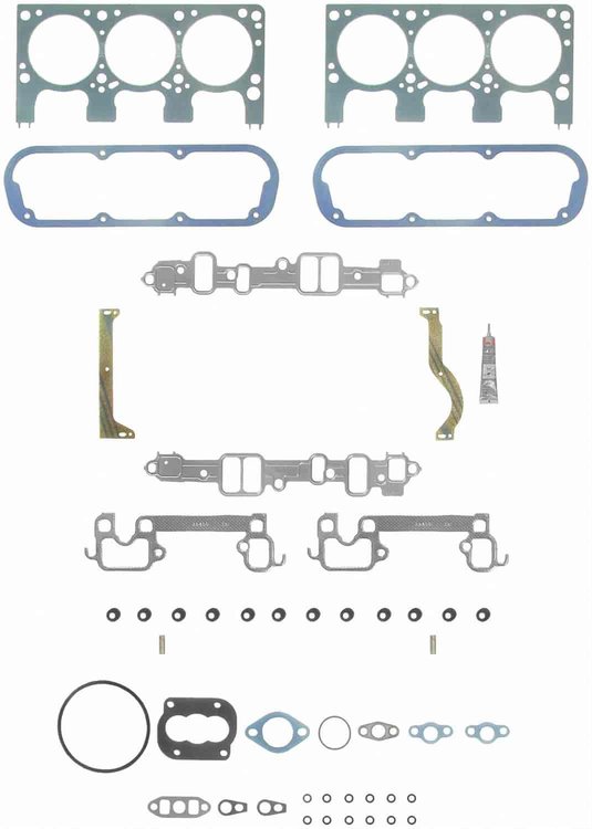 HEAD SET 1991 DT L/D V6 239CI 3.9L OHV 12 Valve