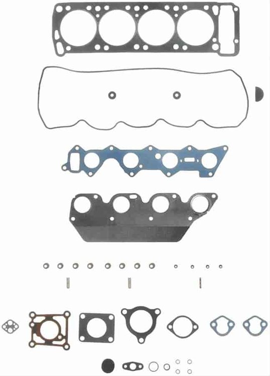 HEAD SET 1989-1987 CHR L4 2555cc 2.6L SOHC Turbo 8 Valve 1989-1988 MI L4 2555cc 2.6L SOHC Turbo 8 Valve