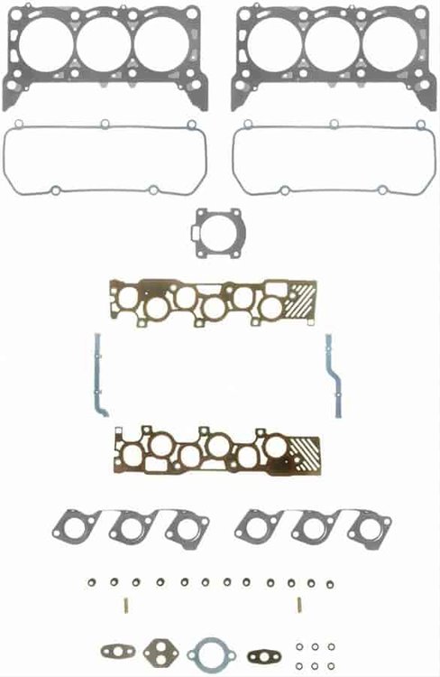 HEAD SET 1998-1997 FOI V6 256CI 4.2L OHV 12 Valve 1998-1997 FOT L/D V6 256CI 4.2L OHV 12 Valve