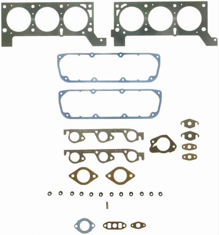 HEAD SET; 1997-1990 CHR V6 201CI 3.3L OHV 12 Valve; 1997-1990 DT L/D V6 201CI 3.3L OHV 12 Valve; 199