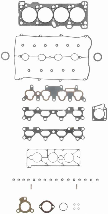 HEAD SET 1994-1991 FO L4 1597cc 1.6L DOHC 16 Valve 1989-1988 MZ L4 1597cc 1.6L DOHC Turbo 16 Valve
