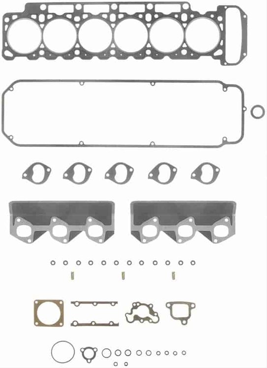 HEAD SET 1993-1985 BMW L6 3430cc 3.4L SOHC 12 Valve