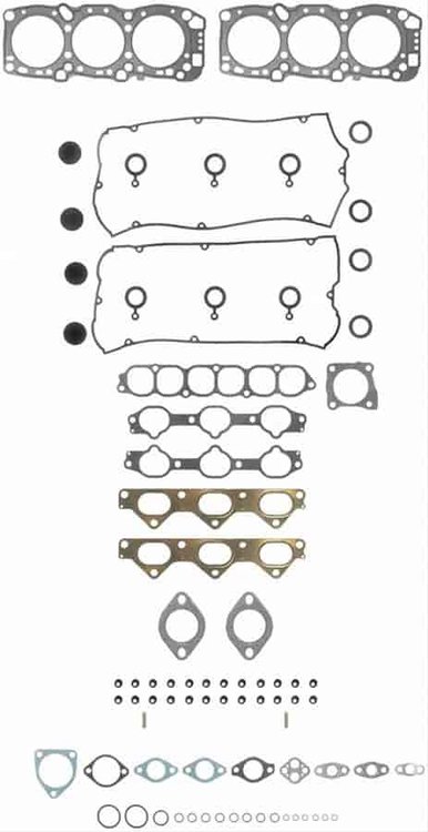 HEAD SET 1993-1991 CHR V6 2972cc 3.0L DOHC 24 Valve 1993-1991 MI V6 2972cc 3.0L DOHC 24 Valve