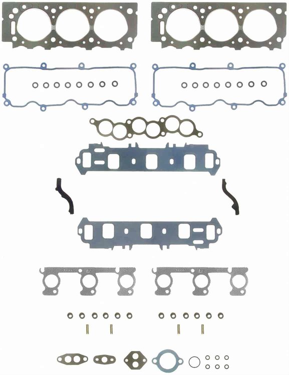 HEAD SET 1999-1996 FOT L/D V6 183CI 3.0L OHV 1999-1996 MZT L/D V6 183CI 3.0L OHV