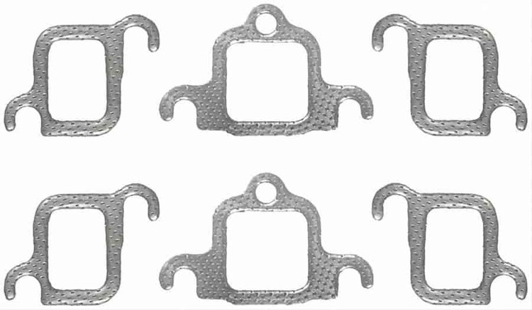 EXH MANIFOLD GASKET 1966-1963 AMC V8 287CI 4.7L OHV 1966-1957 AMC V8 327CI 5.3L OHV 1970-1965 JEE L/D V8 327CI 5.3L OHV