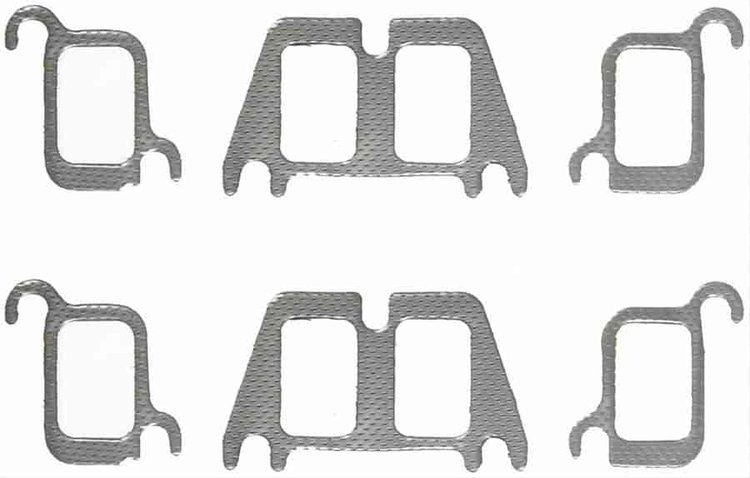 EXH MANIFOLD GASKET 1981-1968 GM V8 350CI 5.7L Buick 1971-1968 JEE L/D V8 350CI 5.7L Buick