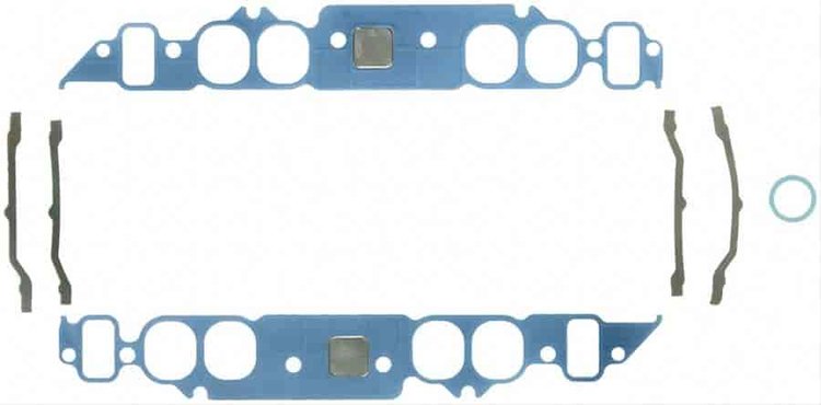 INTAKE MANIFOLD GASKET; 1967-1966 GMT L/D V8 366CI 6.0L Chevrolet; 1990-1969 GMT M/D V8 366CI 6.0L L