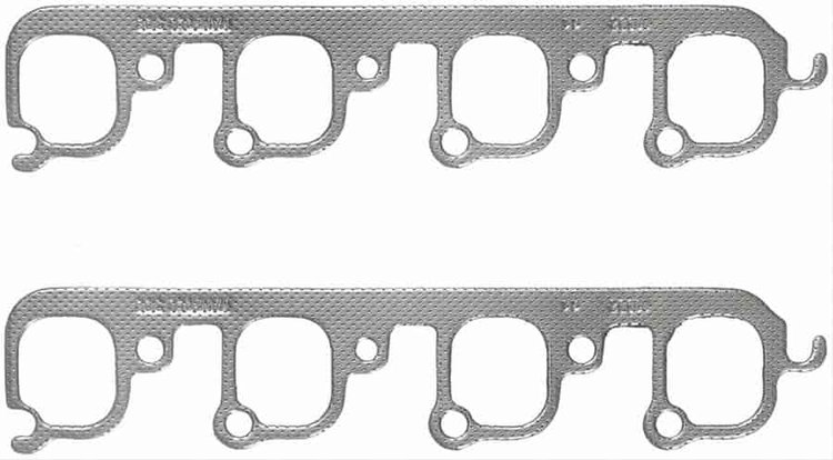 EXH MANIFOLD GASKET; 1974-1971 DET V8 351CI 5.8L Cleveland; 1974-1970 FO V8 351CI 5.8L Cleveland; 19