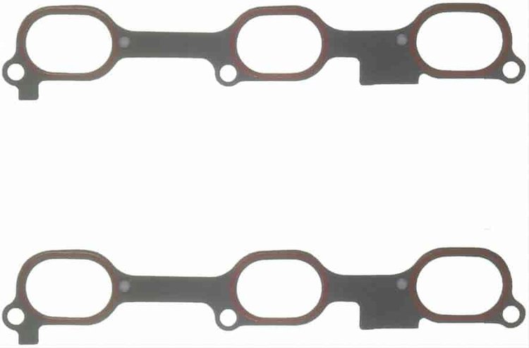 PLENUM GASKET SET; 2003-1999 GM V6 189CI 3.1L Chevrolet; 2003-1999 GM V6 207CI 3.4L OHV 12 Valve; 20