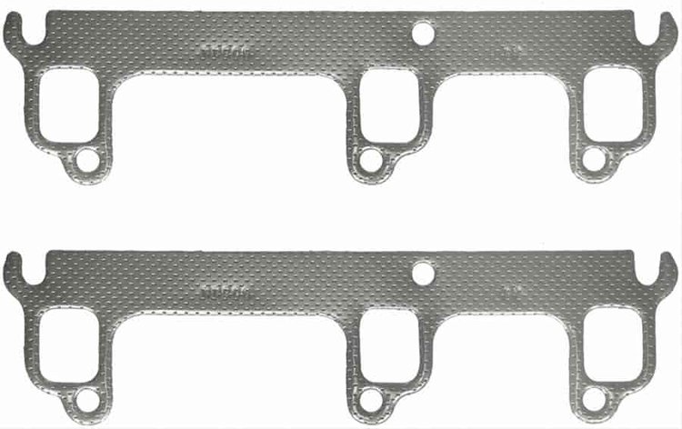 EXH MANIFOLD GASKET; 1985-1982 GM V6 181CI 3.0L Buick; 1979 GM V6 196CI 3.2L Buick; 1983-1979 GM V6
