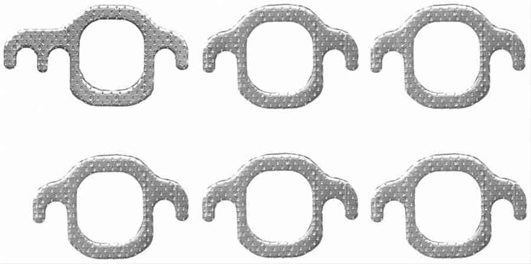 EXH MANIFOLD GASKET 1993-1985 GM V6 262CI 4.3L Chevrolet 1996-1985 GMT L/D V6 262CI 4.3L Chevrolet