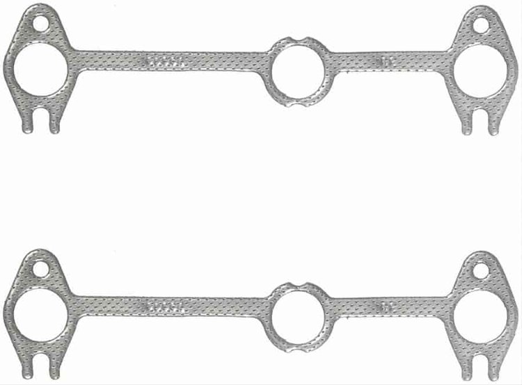 EXH MANIFOLD GASKET; 1986-1980 GM V6 173CI 2.8L Chevrolet; 1989-1987 GM V6 173CI 2.8L Chevrolet; 199