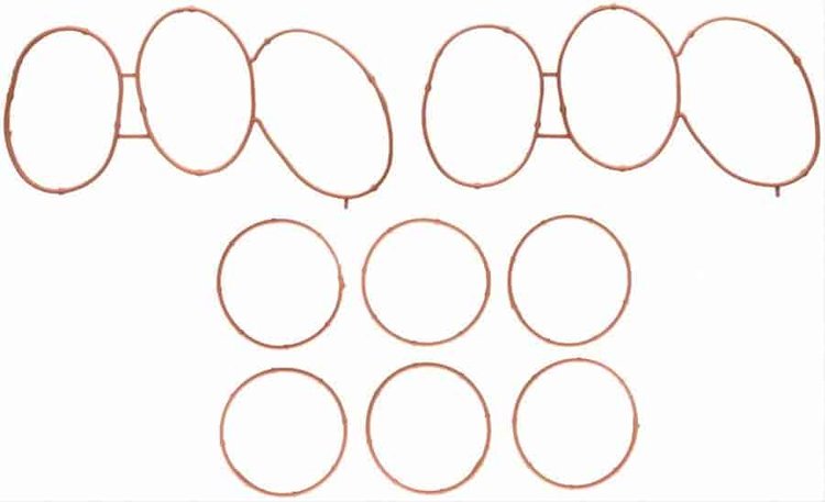 INTAKE MANIFOLD GASKET 2001-1997 FOT L/D V6 244CI 4.0L SOHC 2001 MZT L/D V6 244CI 4.0L SOHC