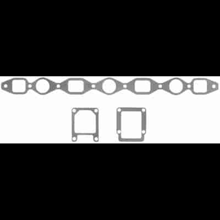 INT & EXH MANIFOLD ; 1968-1950 IH L/D L6 220CI 3.6L; 1968-1965 IH M/D L6 220CI 3.6L; IHC L6 220CI 3.