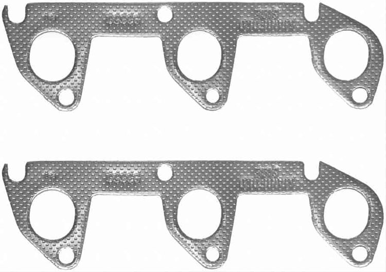 EXH MANIFOLD GASKET 1995-1986 FO V6 183CI 3.0L OHV 1995-1986 FOT L/D V6 183CI 3.0L OHV 1995-1994 MZT L/D V6 183CI 3.0L OHV