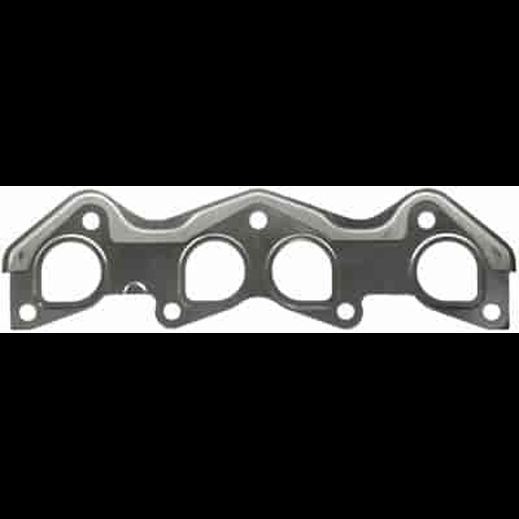 EXH MANIFOLD GASKET 1995-1993 KIA L4 1597cc 1.6L SOHC 8 Valve 1994-1990 MZ L4 1597cc 1.6L SOHC 8 Valve