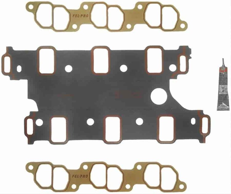 INTAKE MANIFOLD GASKET 1994-1990 FOT L/D V6 244CI 4.0L OHV 1994-1991 MZT L/D V6 244CI 4.0L OHV