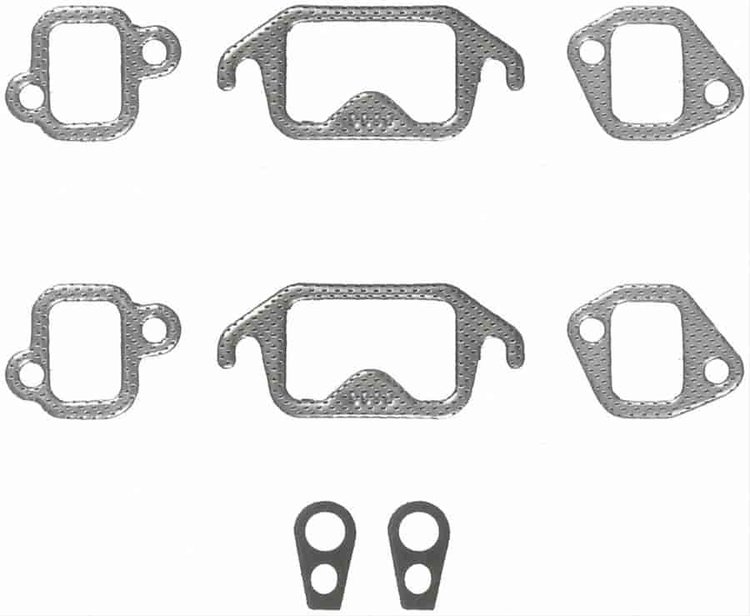 EXH MANIFOLD GASKET; CAS V8 273CI 4.5L; 1969-1964 CHR V8 273CI 4.5L; 1968-1964 DT L/D V8 273CI 4.5L;