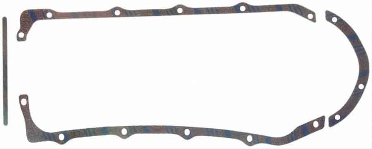 OIL PAN SET; 1955 GM V8 287.2CI 4.7L Pontiac; 1955 GMT L/D V8 288CI 4.7L Pontiac; 1955 GMT M/D V8 28