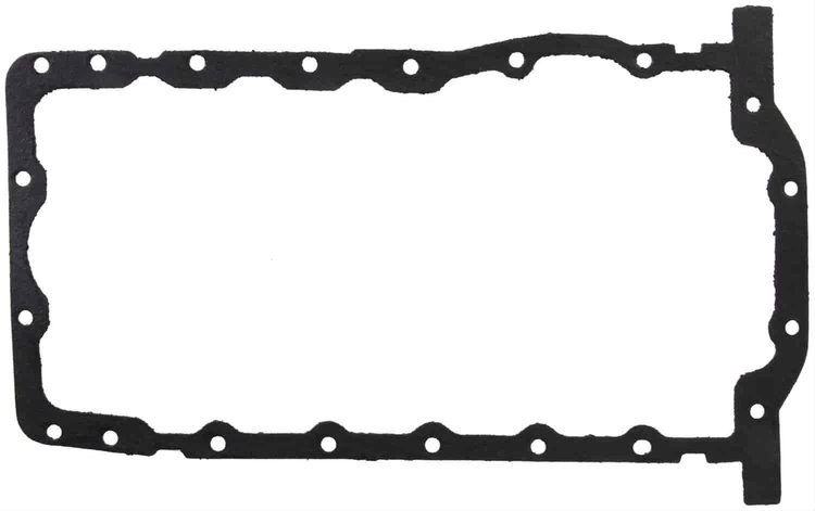 Molded Rubber and Fiber Oil Pan Gasket for 1999-2006 Volkswagen Golf and Jetta, 2001-2006 Beetle 1.9L L4 Diesel