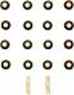 VALVE STEM SEAL SET; 1990-1989 CHR L4 1595cc 1.6L DOHC 16 Valve; 1995-1992 HY L4 1595cc 1.6L DOHC 16