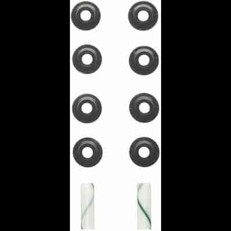 VALVE STEM SEAL SET; 1991-1985 FO L4 116CI 1.9L SOHC; 1980-1978 FO L4 1598cc 1.6L OHV; FOI L4 1598cc