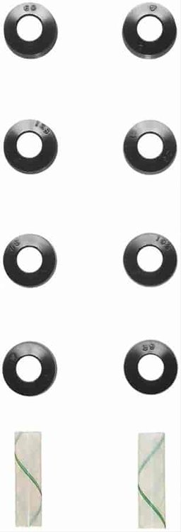 VALVE STEM SEAL SET; 1994-1981 CHR L4 135CI 2.2L SOHC; 1988-1982 DT L/D L4 135CI 2.2L SOHC; 1990-198