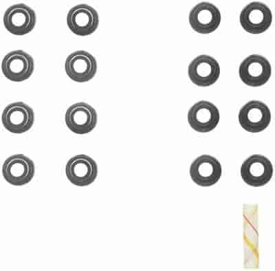 VALVE STEM SEAL SET; 1983-1980 HO L4 1335cc 1.3L SOHC; 1987-1984 HO L4 1342cc 1.3L SOHC 8 Valve; 198