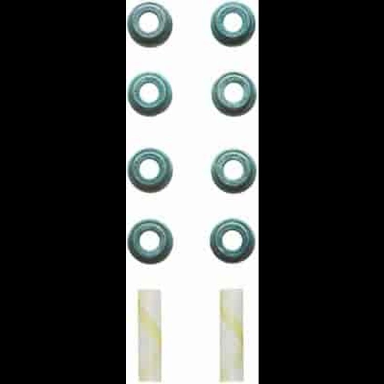 VALVE STEM SEAL SET; 1987-1983 NI L4 1680cc 1.7L Diesel; 1987-1984 NI L4 1809cc 1.8L SOHC Turbo 8 Va