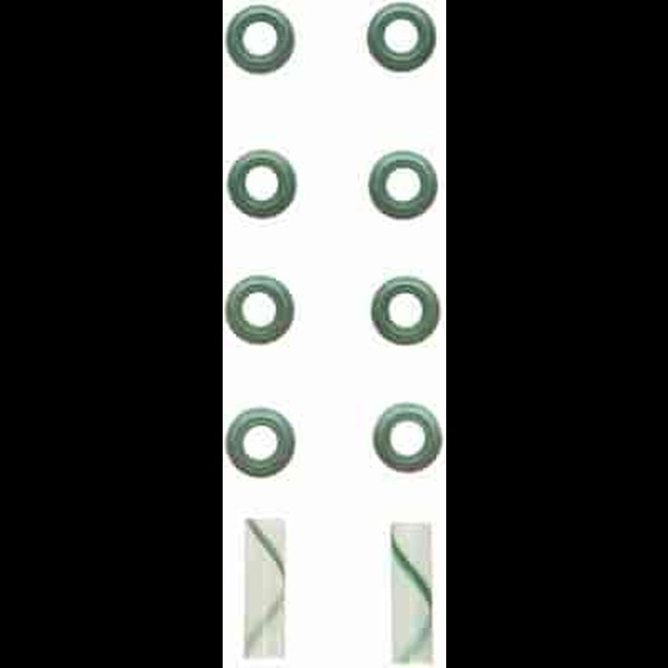 VALVE STEM SEAL SET; 1980-1978 VW L4 1457cc 1.5L SOHC; 1980 VWT L/D L4 1457cc 1.5L SOHC; 1980-1977 V