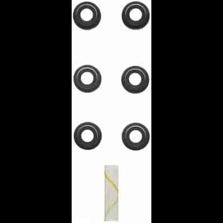 VALVE STEM SEAL SET; 1988-1985 GM L3 993cc 1.0L SOHC; 1988-1985 SZ L3 993cc 1.0L SOHC; 1988-1987 GM
