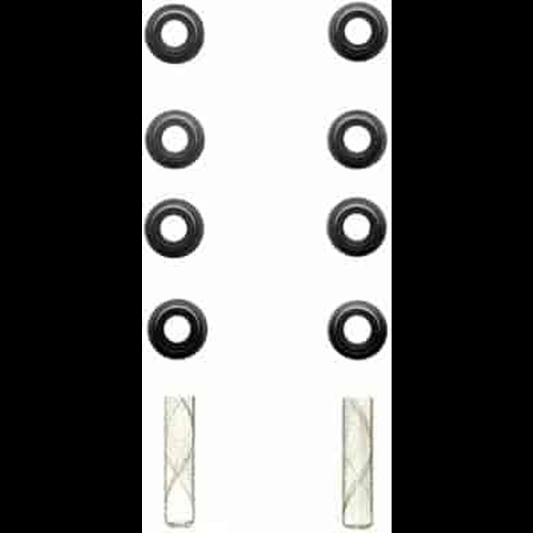 VALVE STEM SEAL SET; 1997-1988 FO L4 1324cc 1.3L SOHC; 1989-1987 FO L4 1597cc 1.6L SOHC 8 Valve; 199