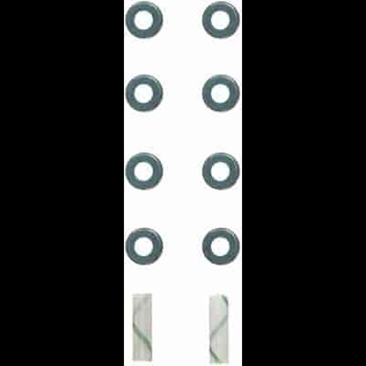 VALVE STEM SEAL SET; 1992-1987 GM L4 151CI 2.5L Pontiac; 1993-1987 GMT L/D L4 151CI 2.5L Pontiac; 19