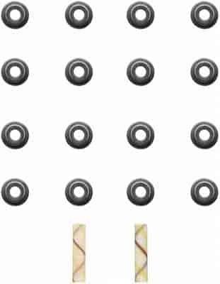 VALVE STEM SEAL SET; 1996-1994 FO L4 1839cc 1.8L DOHC 16 Valve; 1997-1995 KIA L4 1839cc 1.8L DOHC 16