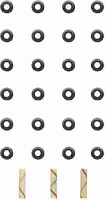 VALVE STEM SEAL SET; 1996-1990 NI V6 2960cc 3.0L DOHC 24 Valve; 1996-1990 NI V6 2960cc 3.0L DOHC Tur