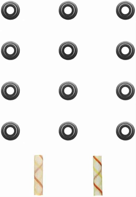 VALVE STEM SEAL SET; 1994-1987 TO L4 1456cc 1.5L SOHC 12 Valve; 1995-1989 FO V6 2982cc 3.0L DOHC 24