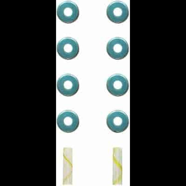 VALVE STEM SEAL SET; 1993 GM L4 134CI 2.2L OHV; 1997-1994 GM L4 134CI 2.2L OHV; 1997-1994 GMT L/D L4