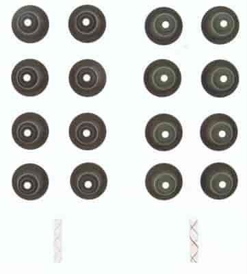 High-Temperature Rubber Positive Valve Stem Seal Set for 2001-2020 Ford, Lincoln, Mercury and Mazda Vehicles