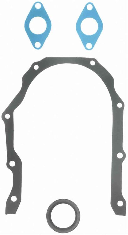 TIMING COVER GASKET SET; 1959-1958 FO V8 332CI 5.4L Bore 4.0000; 1960 FOT L/D V8 332CI 5.4L Bore 4.0