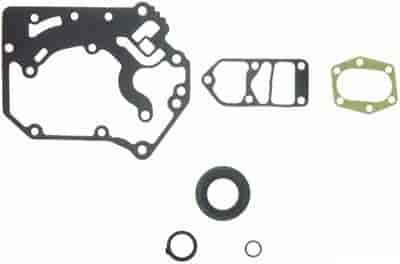 TIMING COVER GASKET SET; 1961-1960 GM H6 140CI 2.3L Corvair; 1963-1961 GM H6 145CI 2.4L Corvair; 196