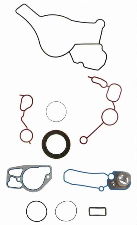 TIMING COVER GASKET SET 2003-1999 FOI V8 444CI 7.3L Turbo-Diesel DI 2003-1999 FOT L/D V8 444CI 7.3L Turbo-Diesel DI