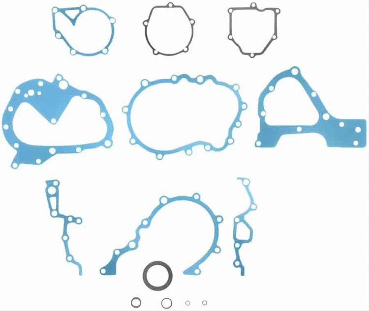 TIMING COVER GASKET SET; 1972 GMT L/D L4 1817cc 1.8L SOHC; 1975-1973 GMT L/D L4 1817cc 1.8L SOHC; 19