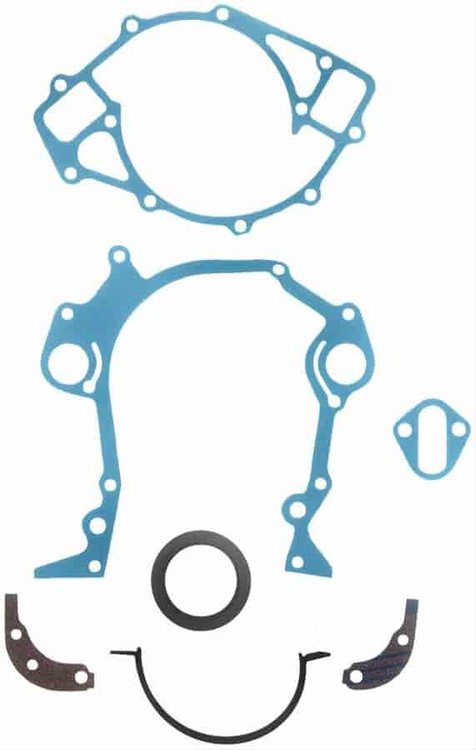 TIMING COVER GASKET SET; 1987-1979 FOI V8 370CI 6.1L; 1987-1979 FOT H/D V8 370CI 6.1L; 1987-1979 FOT