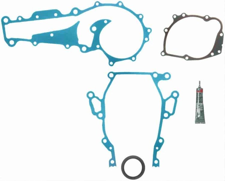 TIMING COVER GASKET SET; 1986 GM V8 250CI 4.1L Cadillac; 1988-1987 GM V8 250CI 4.1L Cadillac; 1992-1