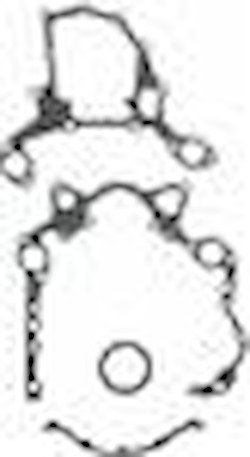 TIMING COVER GASKET SET; DD V8 500CI 8.2L Diesel; 1993-1980 FOT H/D V8 500CI 8.2L Diesel; 1993-1980