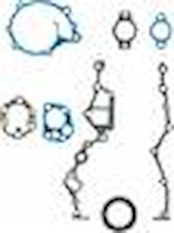 Timing Cover Gasket for 1983-1986 Nissan 720, 1986-1989 D21, 1987-1988 Pathfinder and Van
