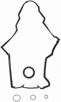 CRANKSHAFT FRONT SEAL; 1987-1986 HO V6 2494cc 2.5L SOHC 24 Valve; 1988-1987 STE V6 2494cc 2.5L SOHC