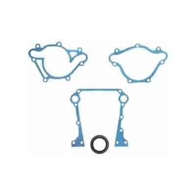 TIMING COVER GASKET SET; 1996-1992 DT L/D V6 239CI 3.9L OHV 12 Valve; 1996-1992 DT L/D V8 318CI 5.2L