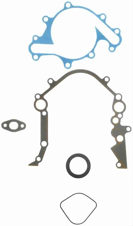 TIMING COVER GASKET SET; 2004-2000 FO V6 232CI 3.8L; 2003-1999 FOT L/D V6 232CI 3.8L; 2004 FOT L/D V